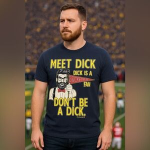 RivalGear “Meet Dick” Tee – Buckeyes vs Wolverines Edition